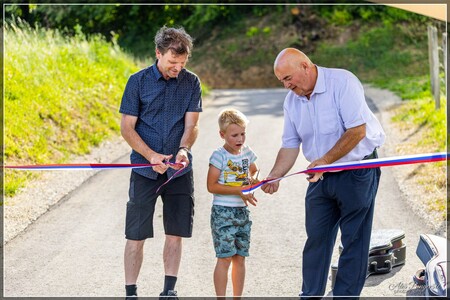 Otvoritev ceste Bučka - Zaboršt